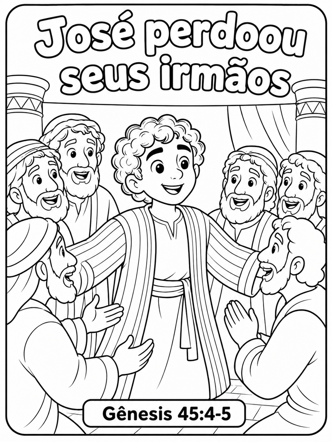 José perdoou seus irmãos