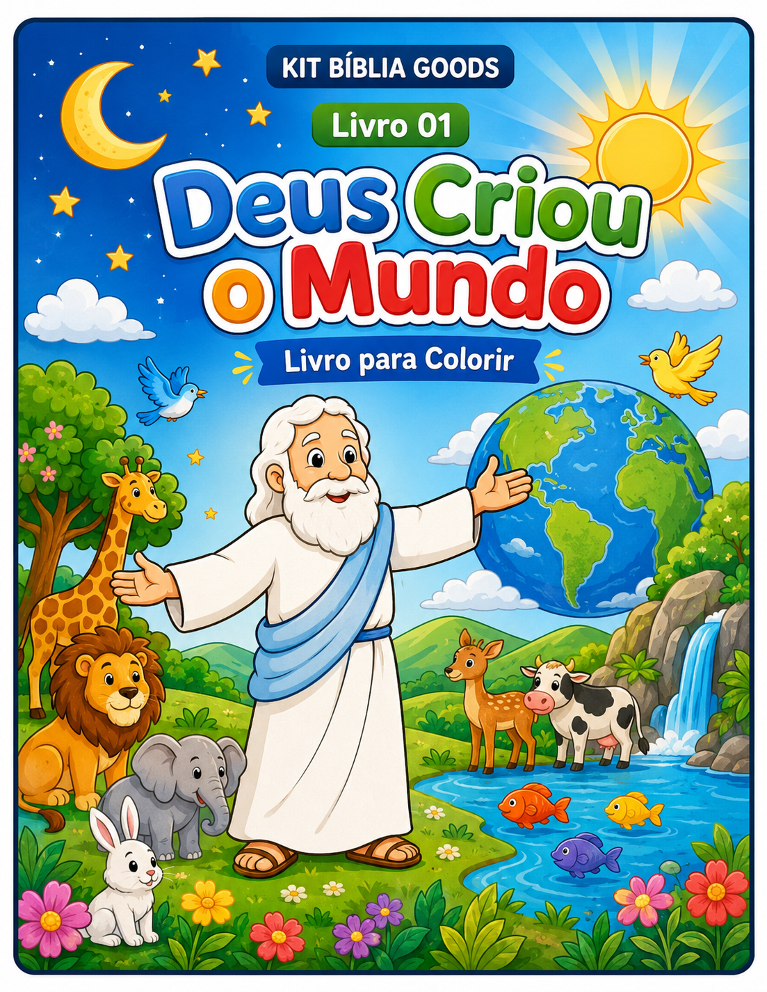 Livro Deus Criou o Mundo